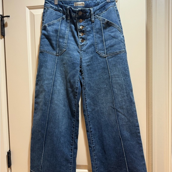Euc Kut High-Waisted Blue Denim Jeans - Picture 1 of 4